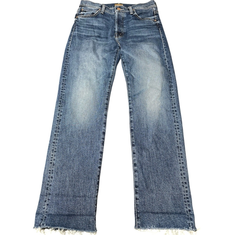MOTHER Blue Ankle & Cropped Jeans